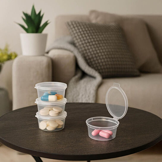 Vienev 50’li Dondurucuya Uygun Saklama Kabı – 30 Ml İlik, Tavuk Suyu, Sos Ve İlaç Saklama Kabı