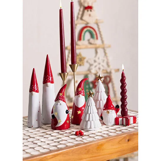 The Mia Dekoratif Tealight Biblo 7x7x16 Cm