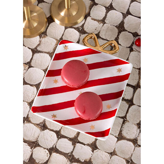 The Mia Yılbaşı Servis Tabağı 17x14 Cm