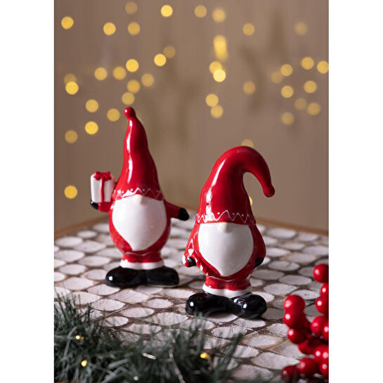 The Mia Dekoratif Yılbaşı Süsü Şans Cücesi 9x6x15 Cm