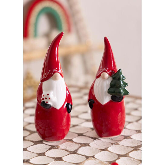 The Mia Dekoratif Yılbaşı Süsü Şans Cücesi 5x5x15 Cm