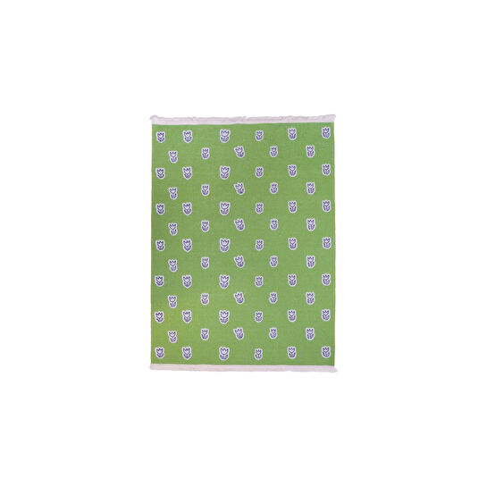 Itsy Bitsy Kids Küçük Çiçek Desenli Makinede Yıkanabilir Pamuklu Çocuk Halısı - Nieghbors Serisi