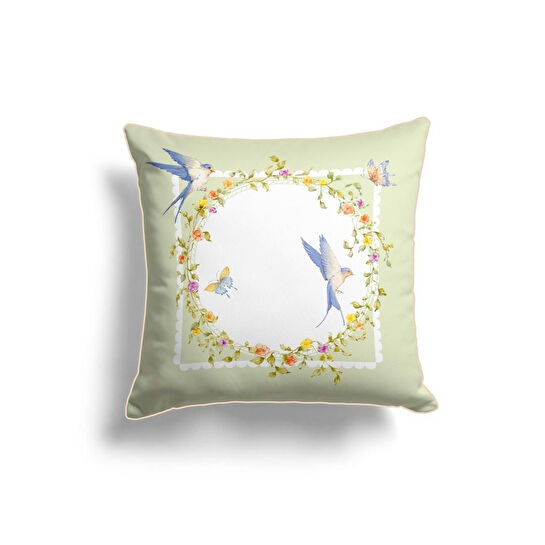 Maxxdeco 43x43 Cm Biyeli Kırlent Kılıfı