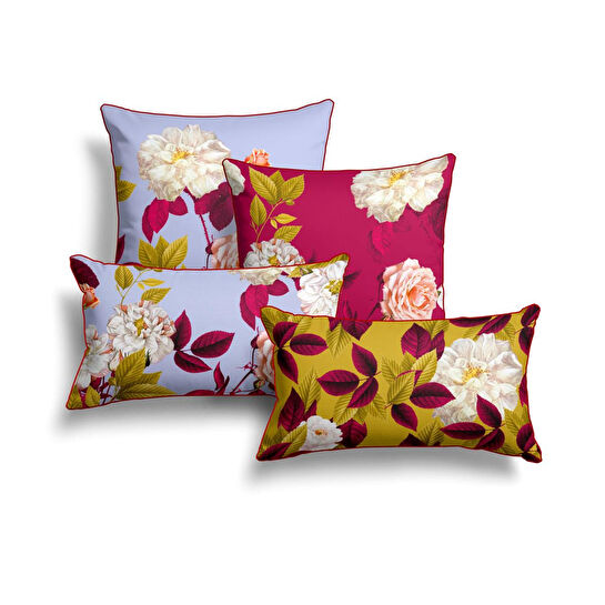 Maxxdeco 43x43 Cm Biyeli Kirlent Kılıfı