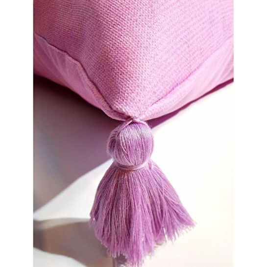 Maxxdeco 43x43 Cm Püsküllü Kırlent Kılıfı