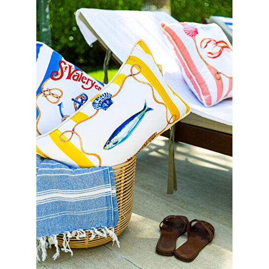 Maxxdeco 30x50 Cm Halat Biyeli Kırlent Kılıfı