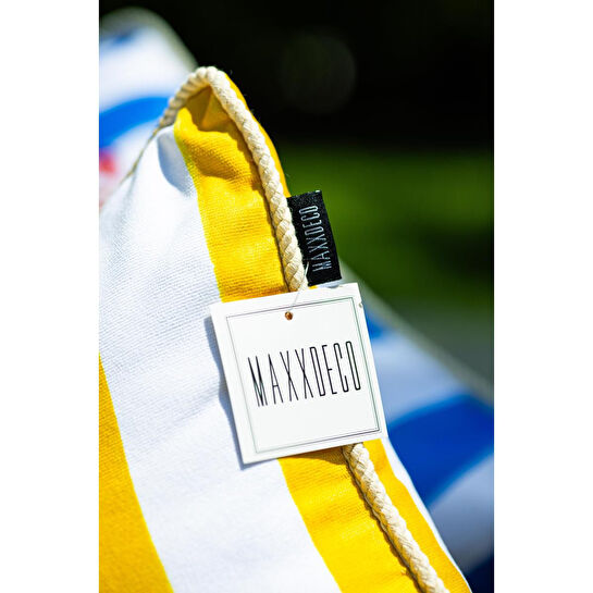 Maxxdeco 30x50 Cm Halat Biyeli Kırlent Kılıfı