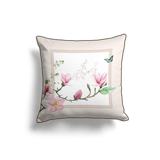 Maxxdeco 43x43 Cm Biyeli Kırlent Kılıfı