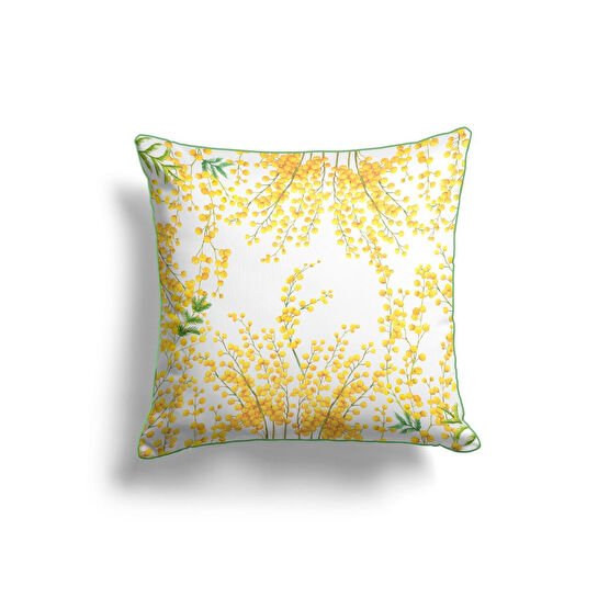 Maxxdeco 43x43 Cm Biyeli Kırlent Kılıfı