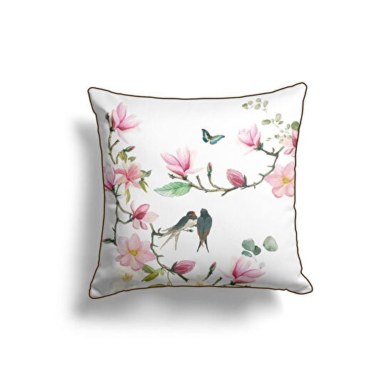 Maxxdeco 43x43 Cm Biyeli Kırlent Kılıfı