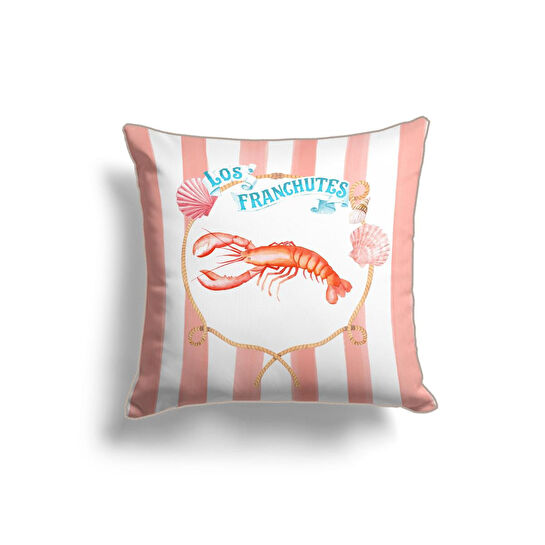 Maxxdeco 43x43 Cm Halat Biyeli Kırlent Kılıfı