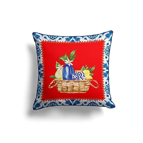 Maxxdeco 43x43 Cm Biyeli Kırlent Kılıfı