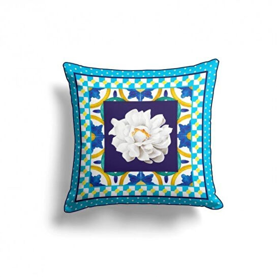 Maxxdeco 43x43 Cm Biyeli Kırlent Kılıfı