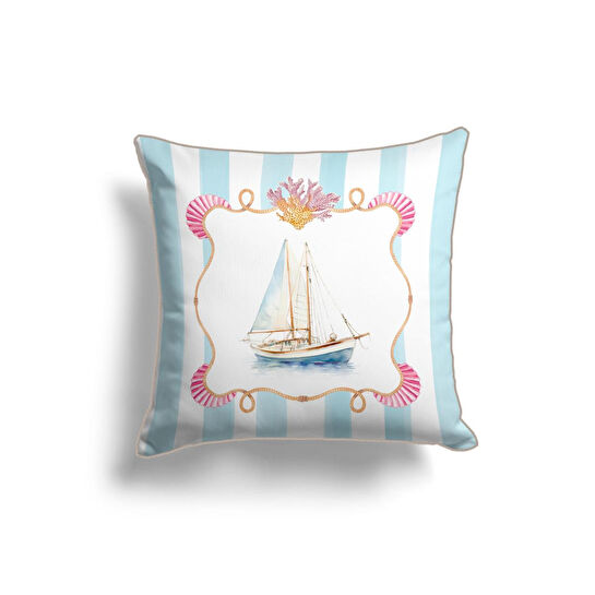 Maxxdeco 43x43 Cm Halat Biyeli Kırlent Kılıfı