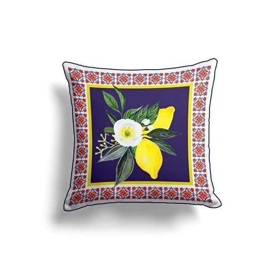 Maxxdeco 43x43 Cm Biyeli Kırlent Kılıfı