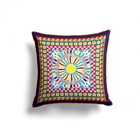 Maxxdeco 43x43 Cm Biyeli Kırlent Kılıfı