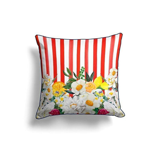 Maxxdeco 43x43 Cm Biyeli Kırlent Kılıfı