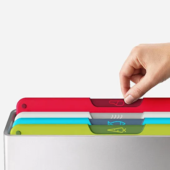 Joseph Joseph Folio Icon 4 Parça Kesme Tahtası Seti (büyük - Multi Color)