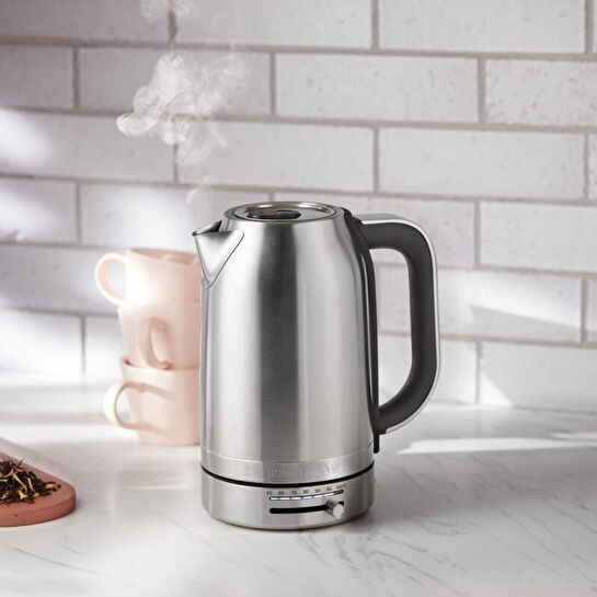 Kitchenaid 1,7 L Değişken Sıcaklıklı Su Isıtıcısı - 5kek1701 Gümüş