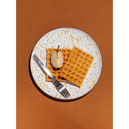 Emaylab Speckles Sunum Tabağı Dekoratif Tabak 26cm