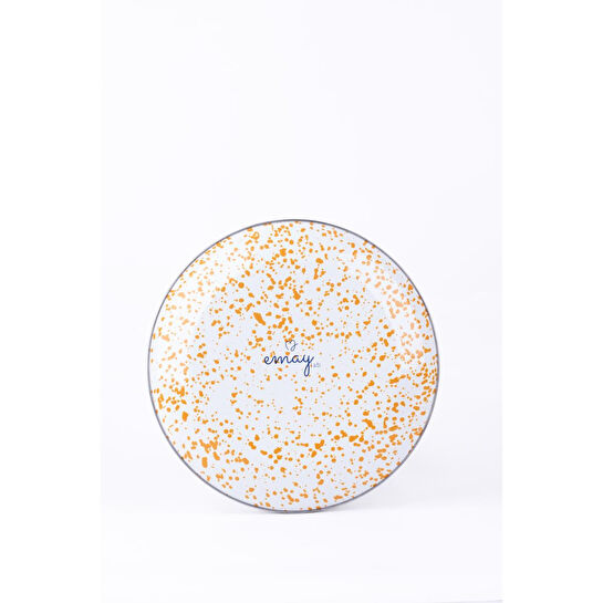 Emaylab Speckles Sunum Tabağı Dekoratif Tabak 26cm