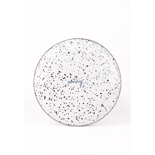 Emaylab Speckles Sunum Tabağı Dekoratif Tabak 26cm