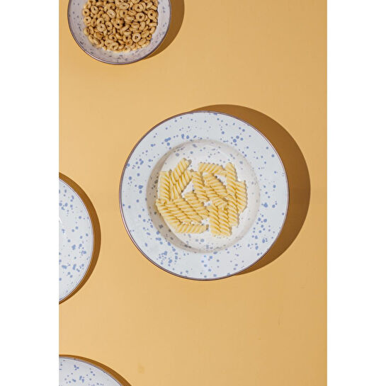 Emaylab Speckles Çukur Makarna Ve Salata Tabağı 24cm