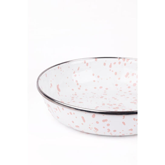 Emaylab Speckles Bowl Tabağı - Bowl Kase - Salata Kasesi - Sunum Kasesi 21cm