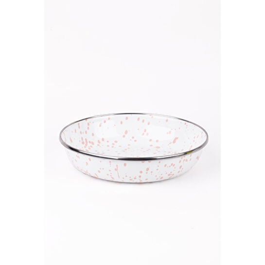 Emaylab Speckles Bowl Tabağı - Bowl Kase - Salata Kasesi - Sunum Kasesi 21cm