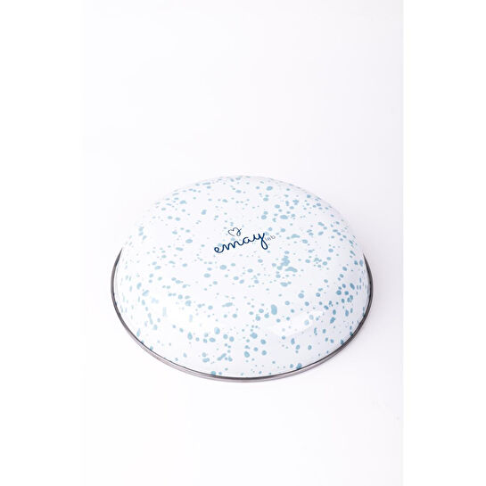 Emaylab Speckles Bowl Tabağı - Bowl Kase - Salata Kasesi - Sunum Kasesi 21cm