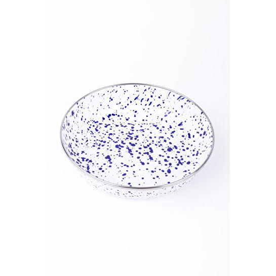 Emaylab Speckles Bowl Tabağı - Bowl Kase - Salata Kasesi - Sunum Kasesi 21cm