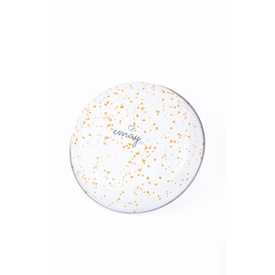 Emaylab Speckles Bowl Tabağı - Bowl Kase - Salata Kasesi - Sunum Kasesi 21cm