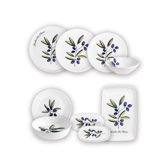 The Mia Olivos 6 Kişilik Yemek Talımı 31 Parça Set 1
