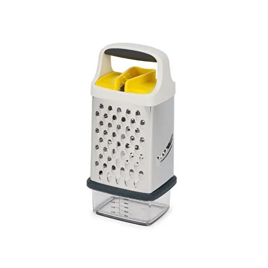 Joseph Joseph Parmak Koruyuculu Kendinden Hazneli Rende Beyaz