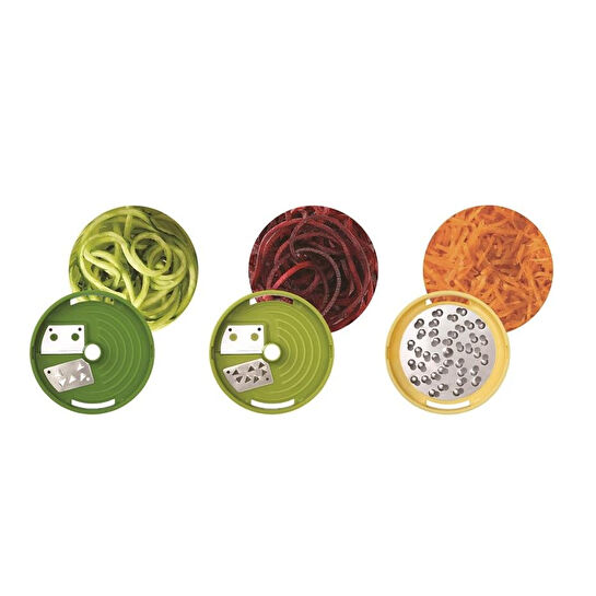 Joseph Joseph Spiro El Tipi Spiral Kesici - Renkli Çok Renkli