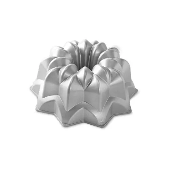 Nordicware Vintage Yıldız Bundt Kek Kalıbı Gümüş