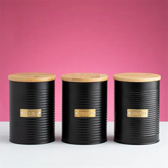 Typhoon Otto Serisi Kahve Saklama Kabı - Siyah