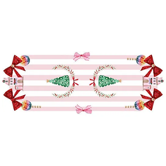 Maxxdeco Shape Runner-pink