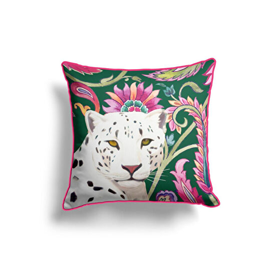 Maxxdeco 43x43 Cm Biyeli Kadife Kırlent Kılıfı- 12436