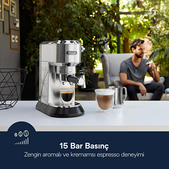 Delonghi Dedica Manuel Espresso Makinesi Ec 685.m