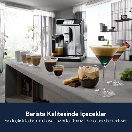 Delonghi Primadonna Elite Çekirdekten Fincana Kahve Makinesi Ecam 650.85.ms
