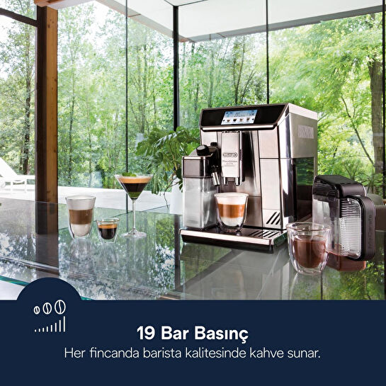 Delonghi Primadonna Elite Çekirdekten Fincana Kahve Makinesi Ecam 650.85.ms