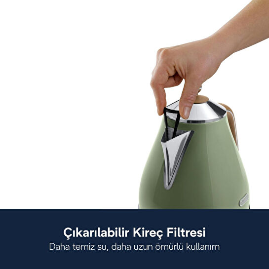 Delonghi Icona Vintage Su Isıtıcısı Kbov 2001.gr