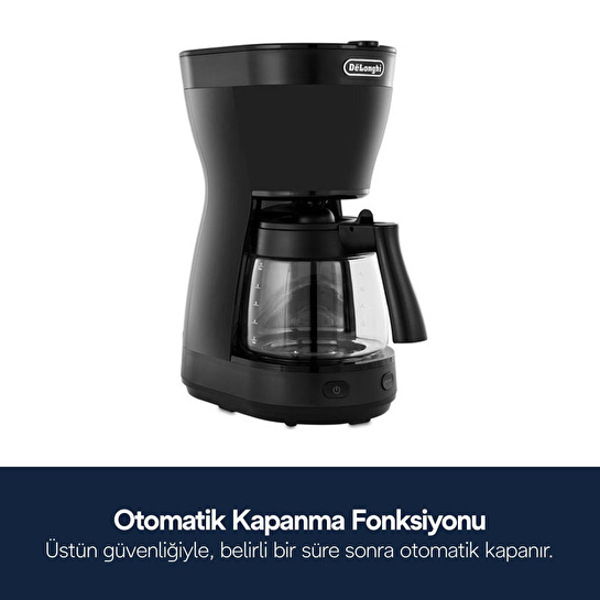 Delonghi Icm16210.bk Filtre Kahve Mak.