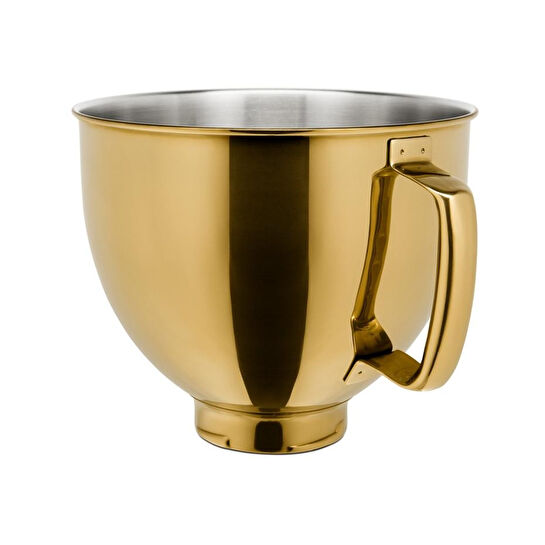 Kitchenaid 4,8 L Stand Mikser İçin Paslanmaz Çelik Kase Gold - 5ksm5ssbrg