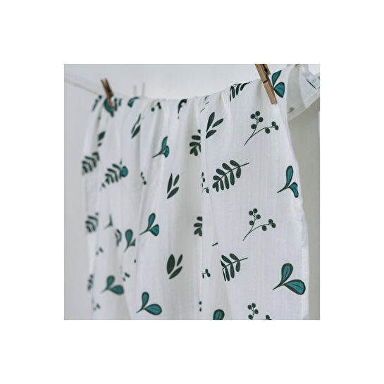 Itsy Bitsy Kids Petit Fleur Garden , Müslin Bebek Örtüsü , 100x100 Cm