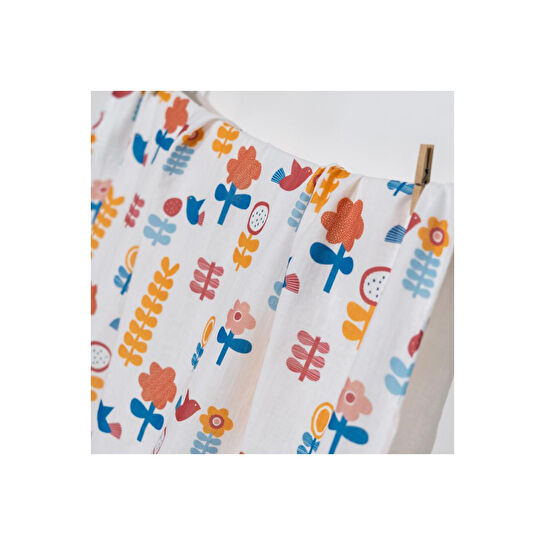 Itsy Bitsy Kids Amulet Lemon, Müslin Bebek Örtüsü , 100x100 Cm