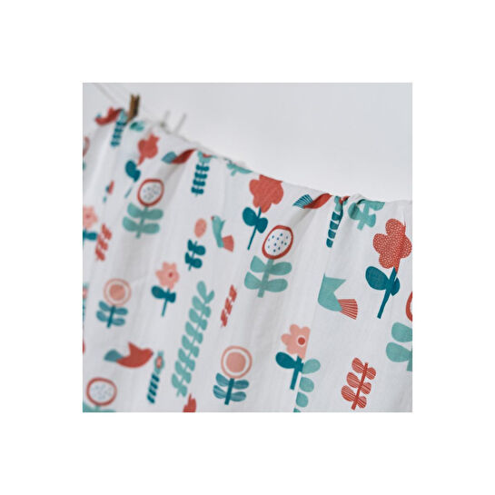 Itsy Bitsy Kids Amulet Blossom, Müslin Bebek Örtüsü , 70x70 Cm