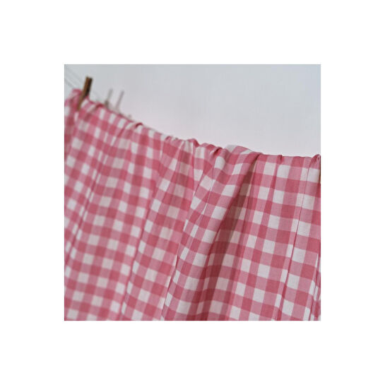 Itsy Bitsy Kids Bird Of Life Pink Check , Müslin Bebek Örtüsü , 70x70 Cm