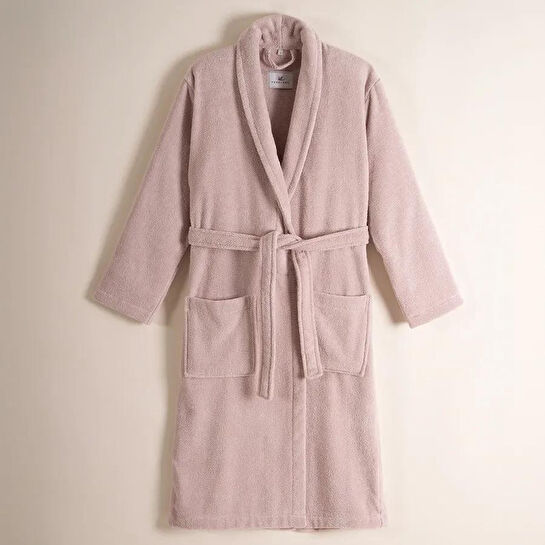 Penelope %100 Pamuk Bornoz S Pudra - Noa Serisi